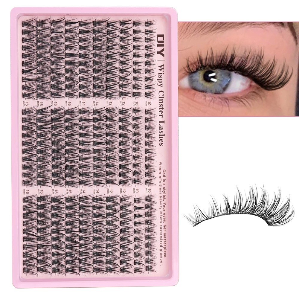 Eyelash Extension Natural Look - ขนตาปลอมแบบเป็นช่อ ความยาว 10-16 มม. 30D/40D/50D/60D ขนตาฟูเป็นธรรมชาติ