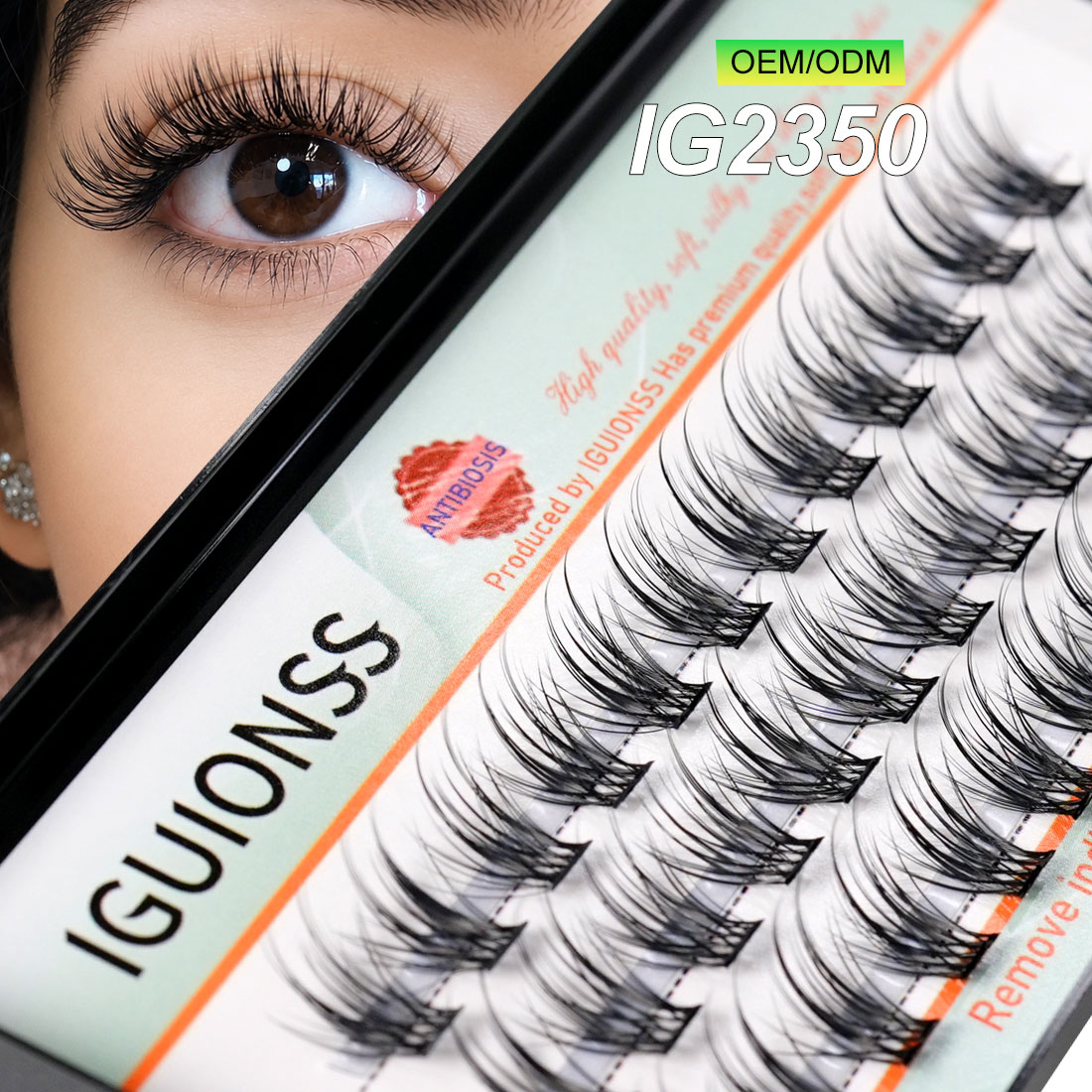 OEM ODM ขนตาแบบกลุ่ม DIY ต่อขน - Eyelash Extension Human Hair บทวิจารณ์และราคา