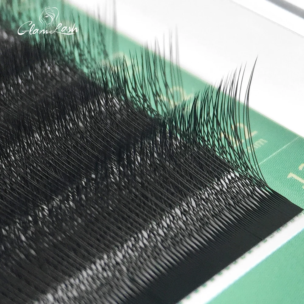 Glamlash ขนตาปลอมแบบพัดลมขนตาป - Eyelash Extension Human Hair บทวิจารณ์และราคา