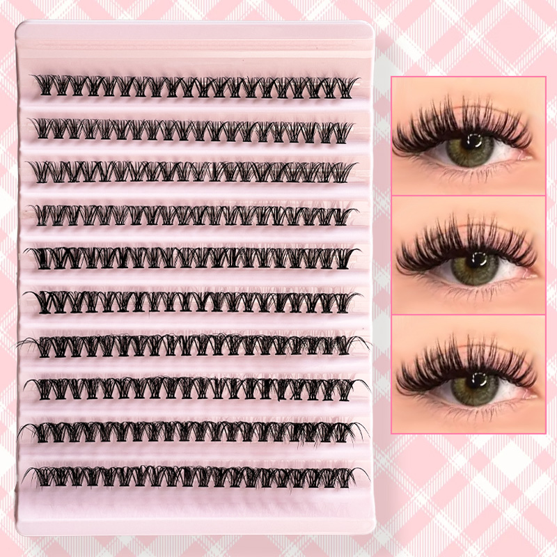 ขนตาปลอมแบบช่อ 8-16 มม. 200 ชิ - Eyelash Extension Natural Look บทวิจารณ์และราคา