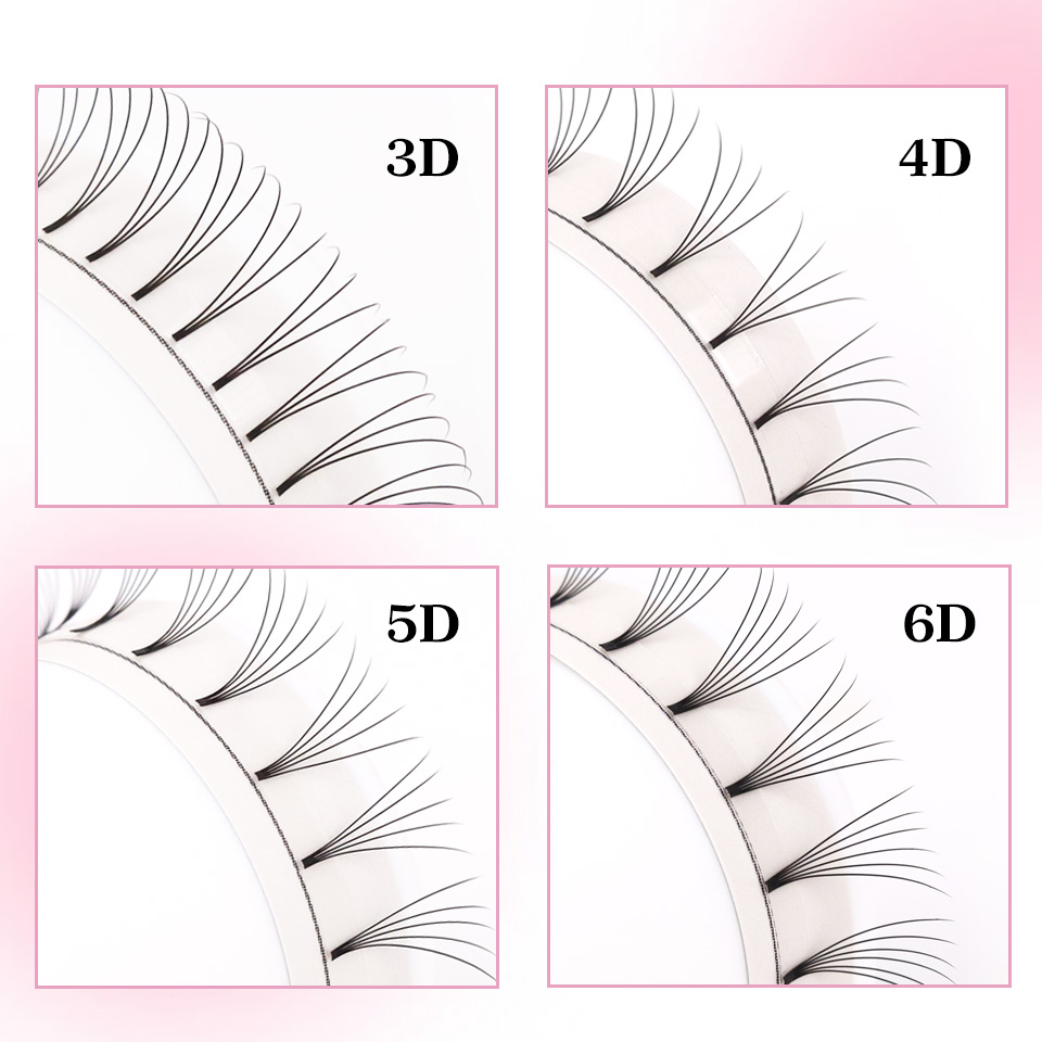 AGUUD นุ่มธรรมชาติ Premade ปริ - Eyelash Extension Russian บทวิจารณ์และราคา