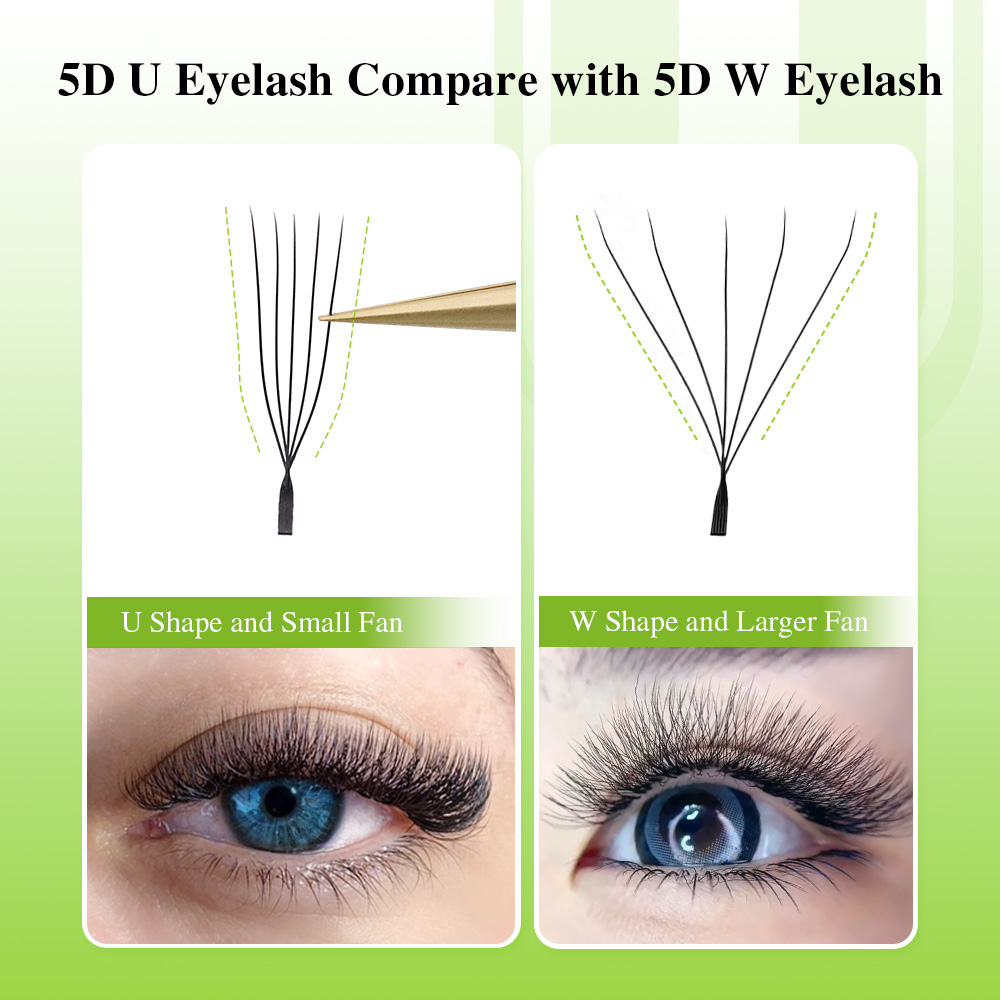 ขนตาปลอม NAGARAKU รูปทรงตัวยู  - Eyelash Extension Human Hair บทวิจารณ์และราคา