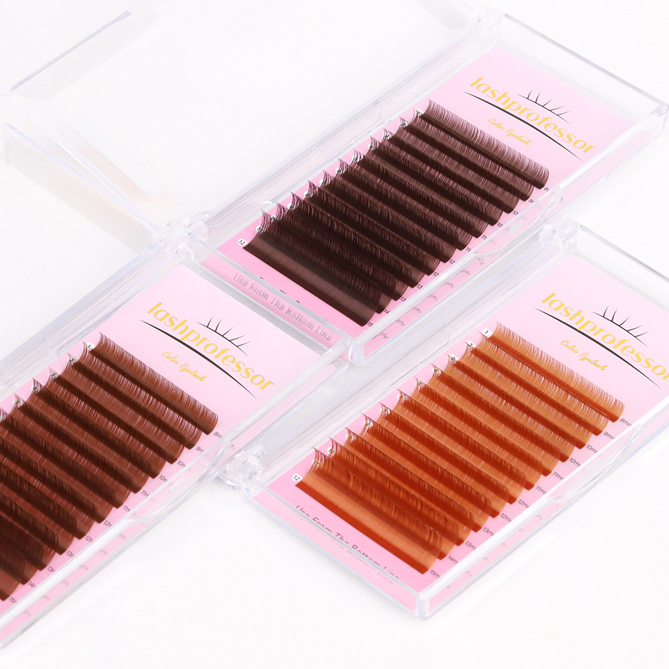 Dark Brown Eyelash Extension 0 - Eyelash Extension Russian บทวิจารณ์และราคา