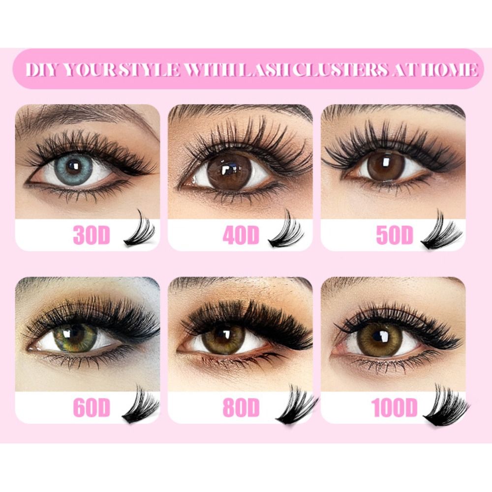 ขนตาปลอมแบบ 3 มิติ ความยาว 9-1 - Eyelash Extension Natural Look บทวิจารณ์และราคา