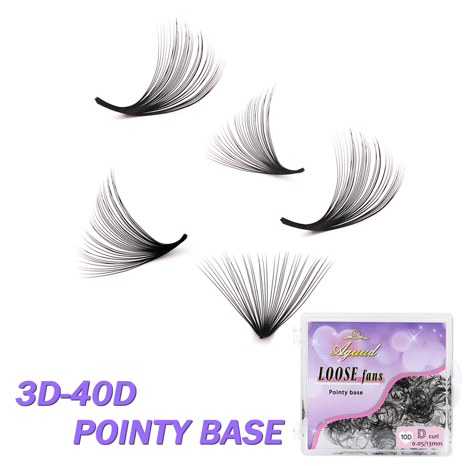 AGUUD 30D 40D ClusterหลวมแฟนLa - Eyelash Extension Russian บทวิจารณ์และราคา
